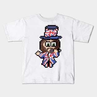british ry cropped Kids T-Shirt